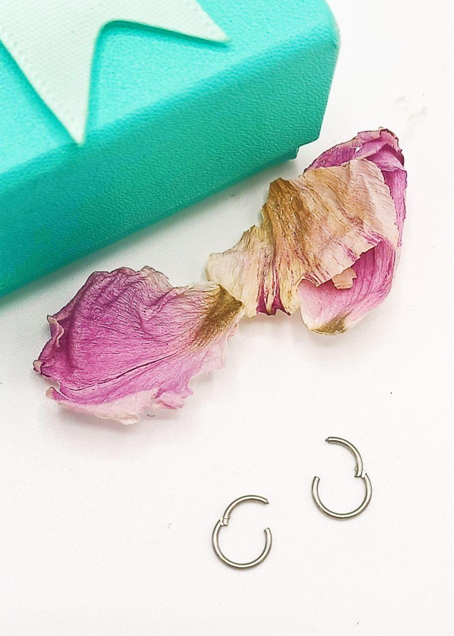Argollas Clicker 6mm 20g Acero Quirurgico Plateadas Ligeras-6