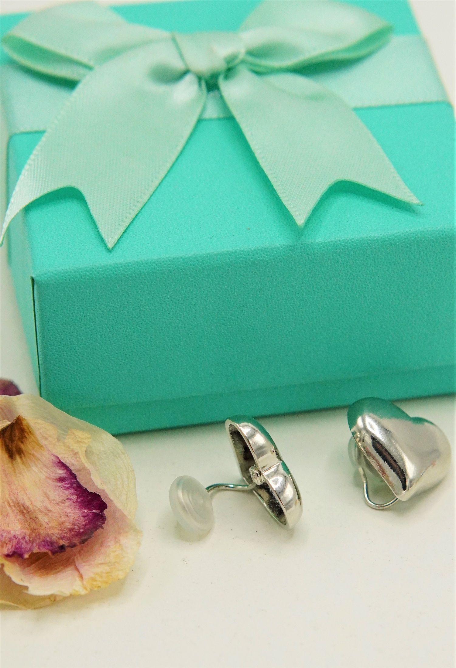 Aros Sin Perforacion corazon chunky bañado En plata-8