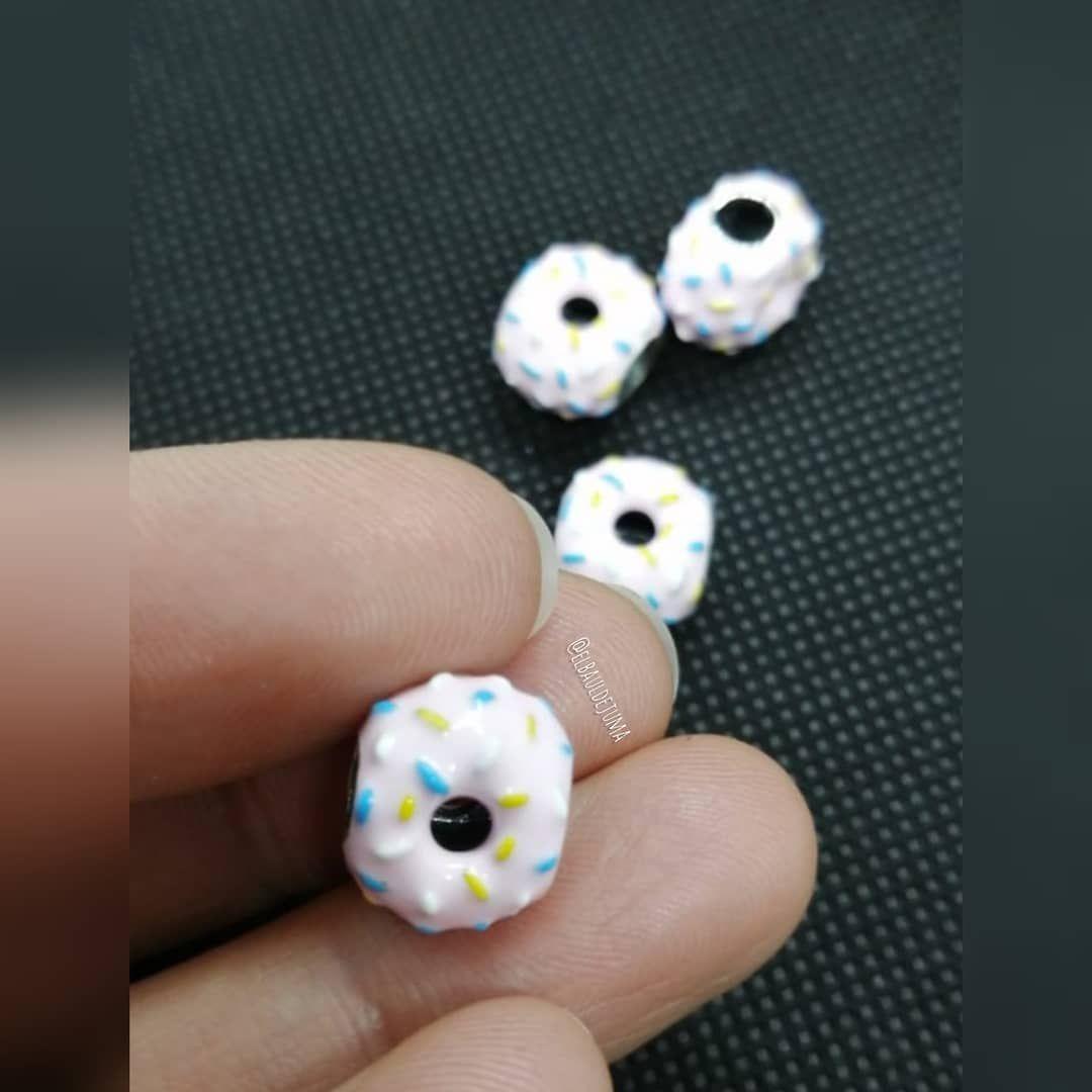 Charm dije abalorio Dona Donita plata 925 rosada -5