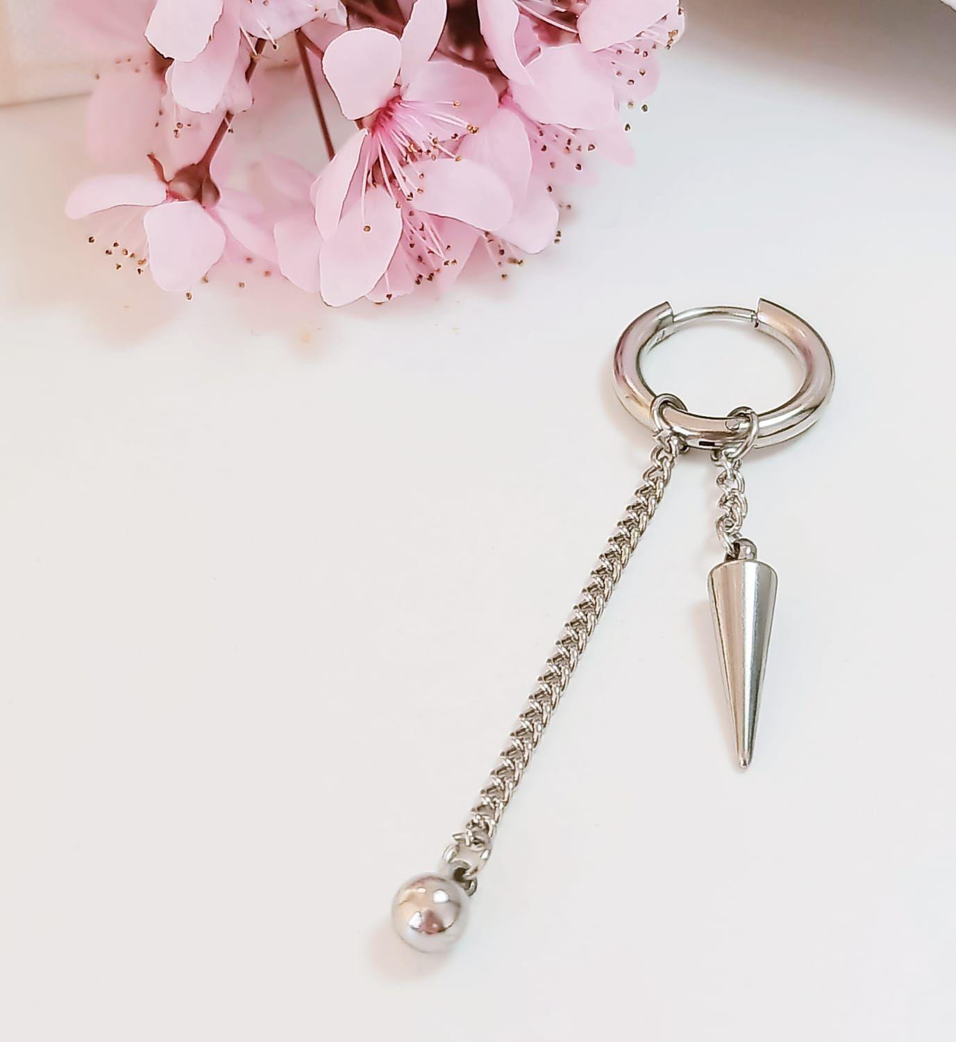 Aro Largo Kpop Cono Cosplay Punk Drop Doble Uso Unidad Moda-4