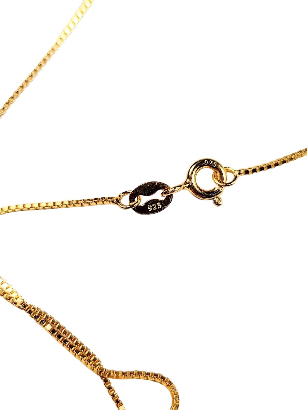 Colgante Punto Luz 1 Ct Moissanita Certificado bañado en Oro 18kl-8