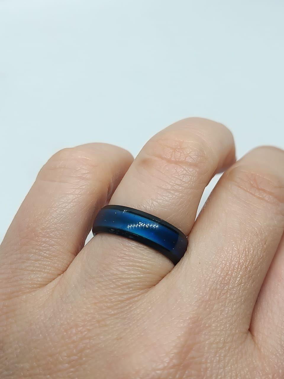 Anillo del humor cambia de color con temperatura térmico Talla 7-4