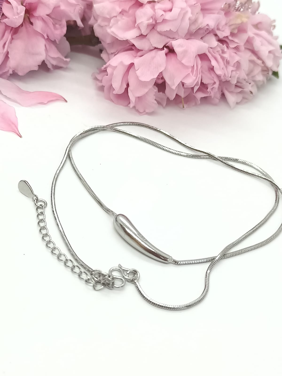 Colgante Minimalista Sencillo Elegante Collar Gargantilla-2