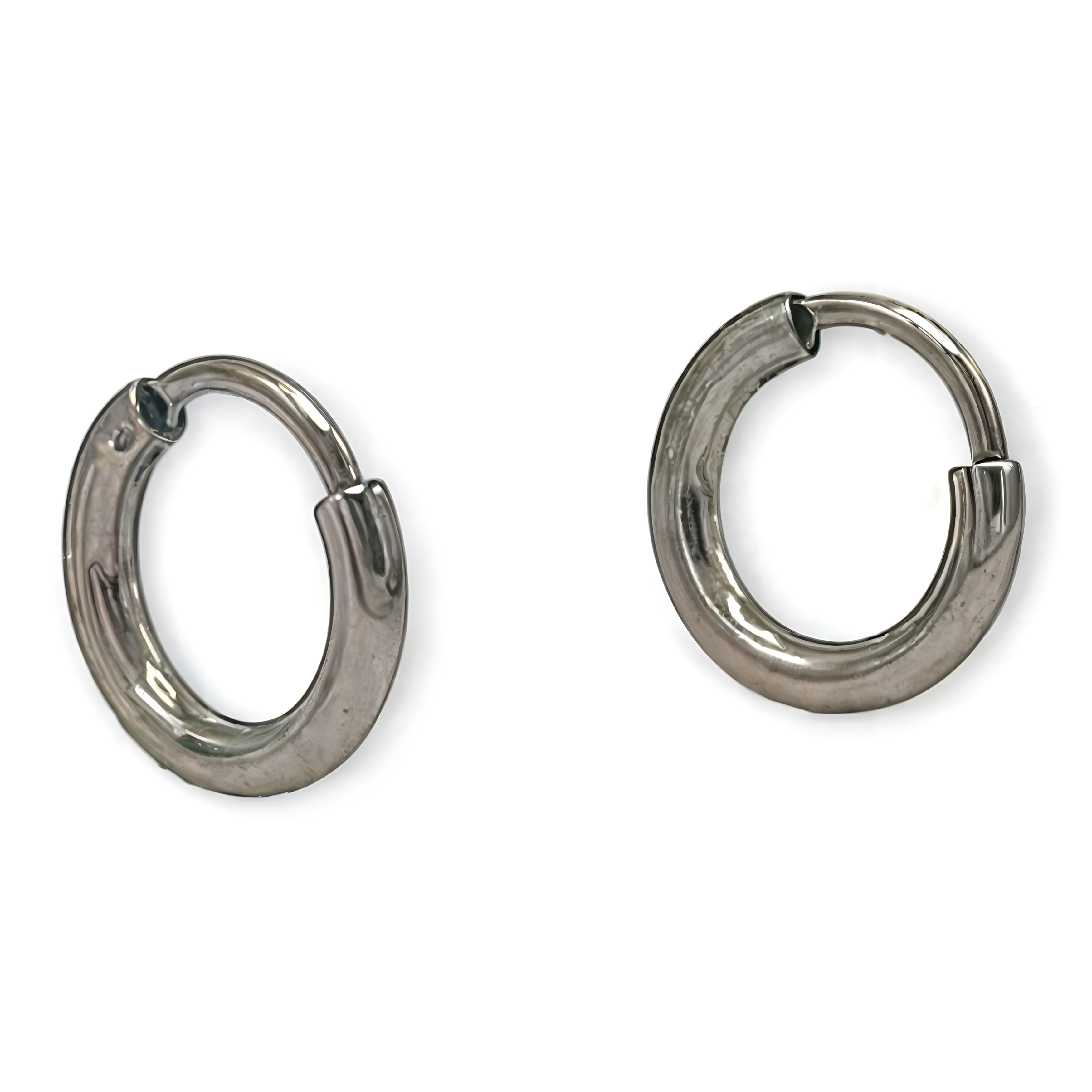 Argollas Lisas 6mm Aros Titanio Astm F136 -0