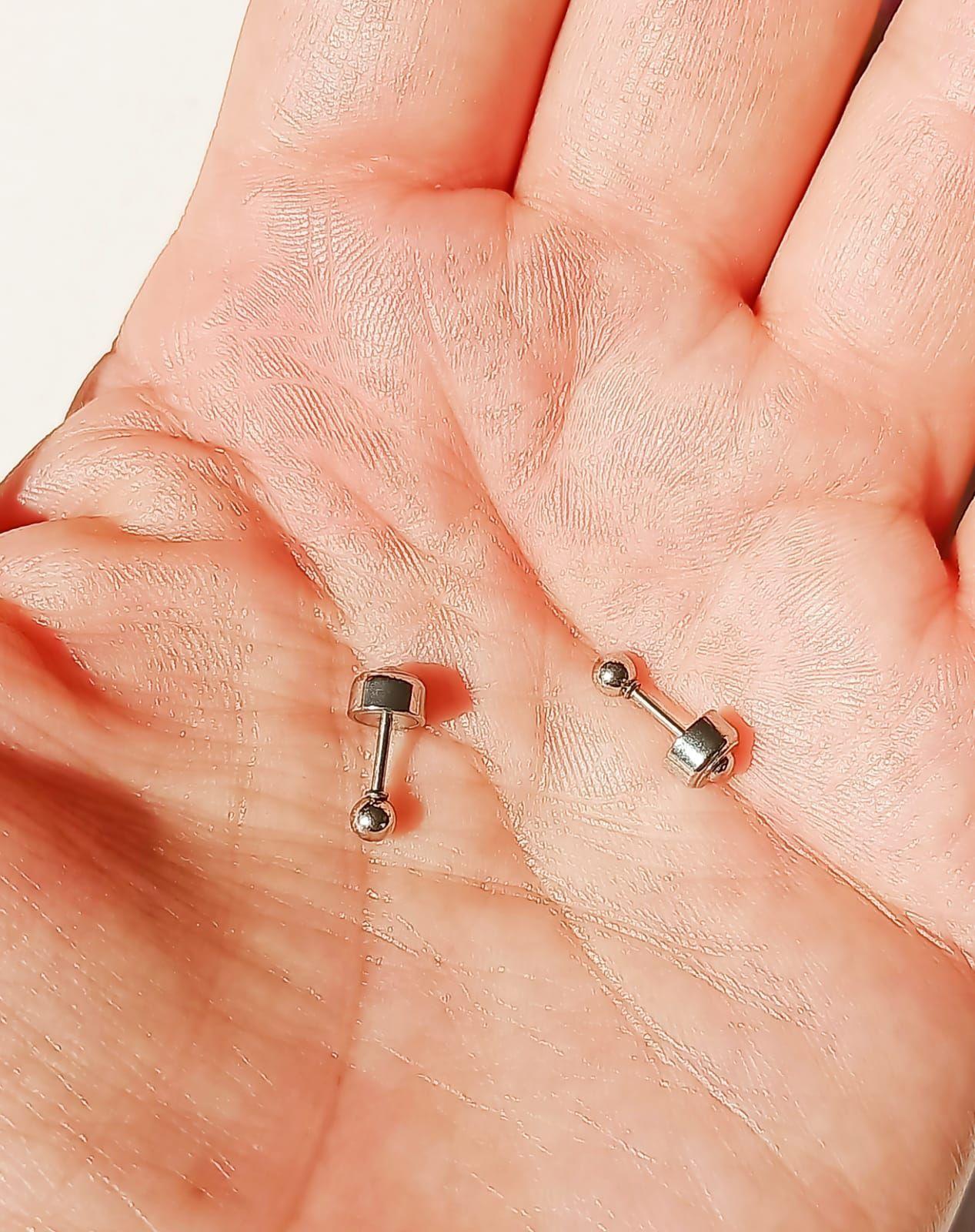 Aros Bebe Abridor 3mm Hipoalergenico Seguridad Piercing Helix-2