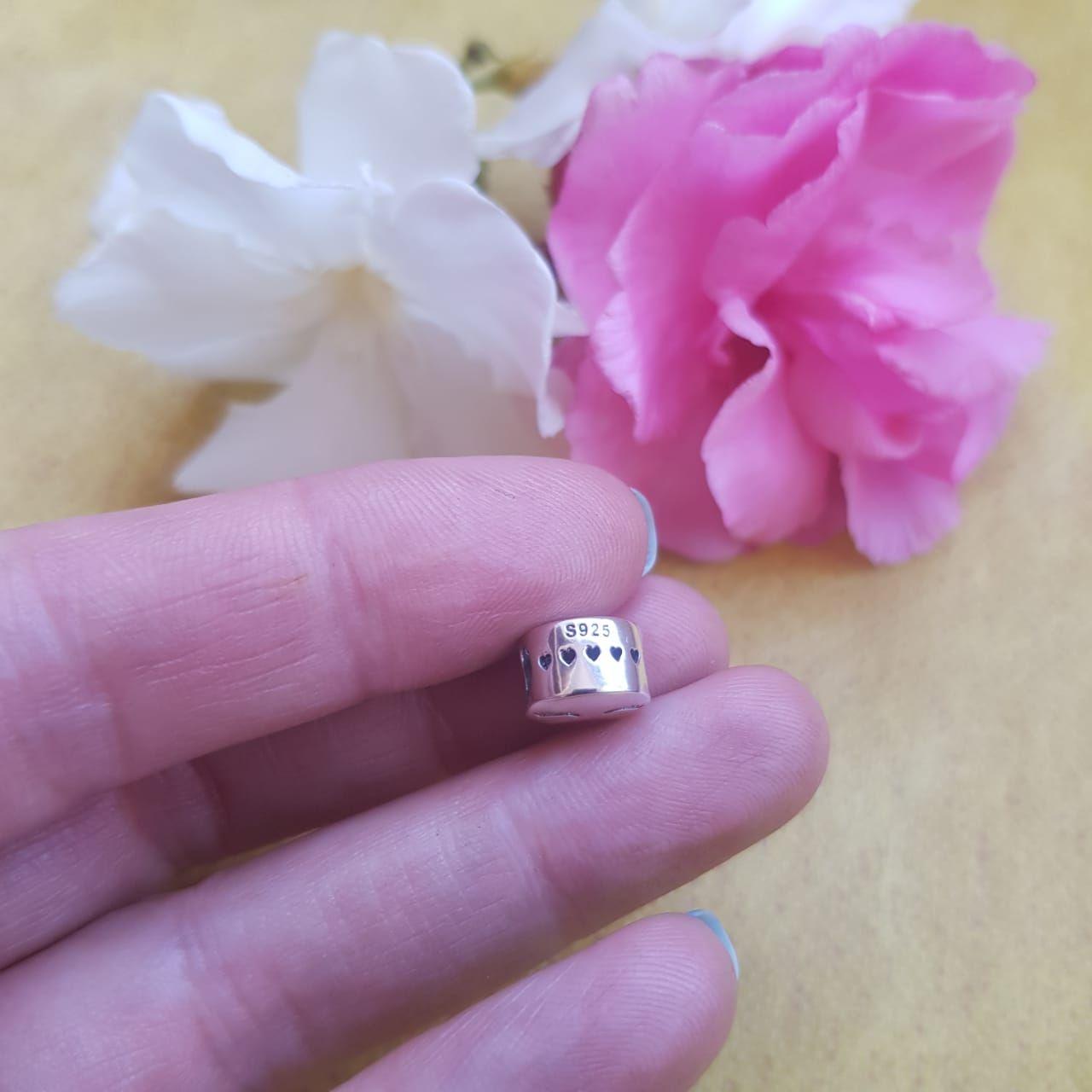 Charm dije abalorio carita guiño plata 925 estilo Pandora pulsera colgante-3