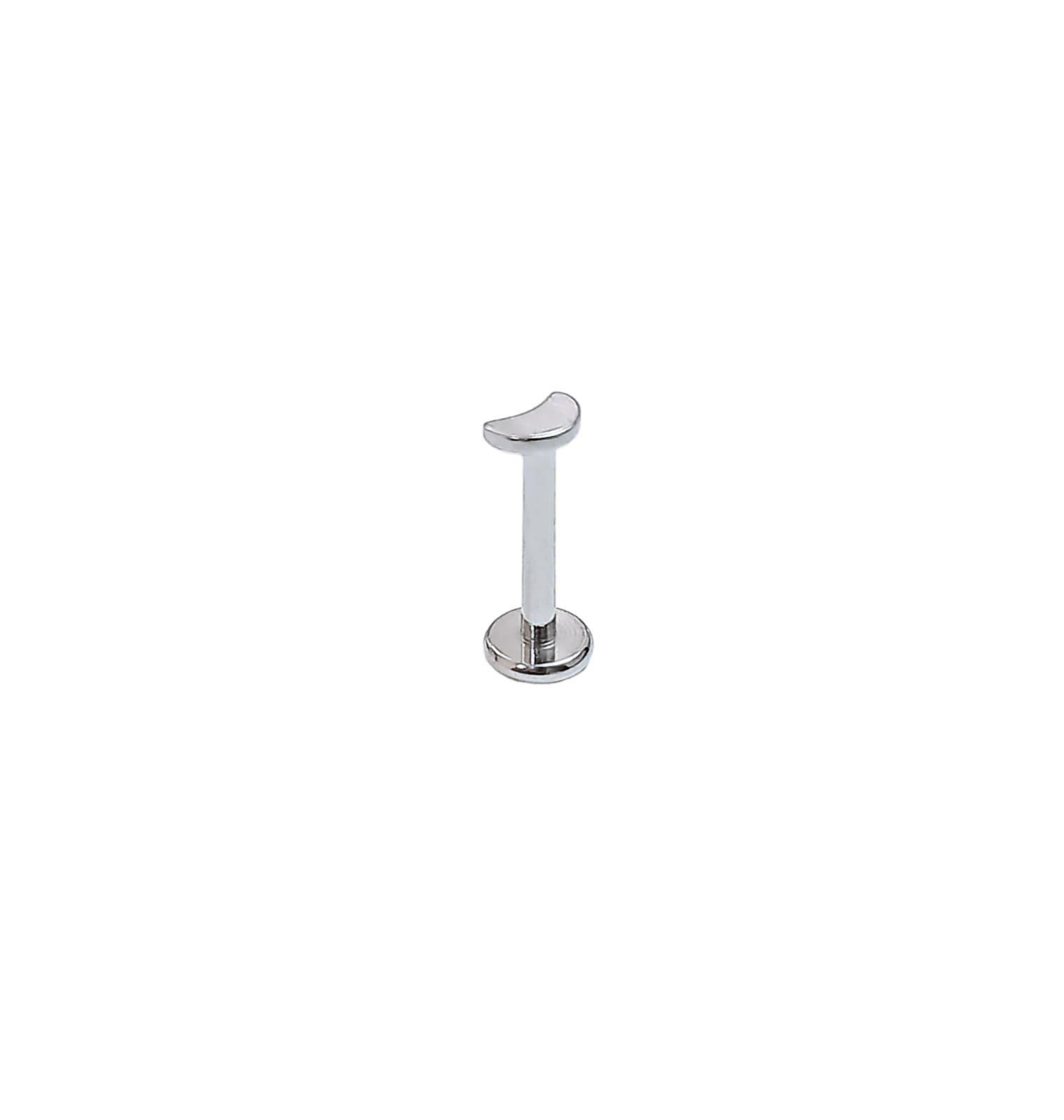 Set Piercing Modelo Fase Lunar Acero Quirúrgico Nostril Labret Luna Punto Luz-5