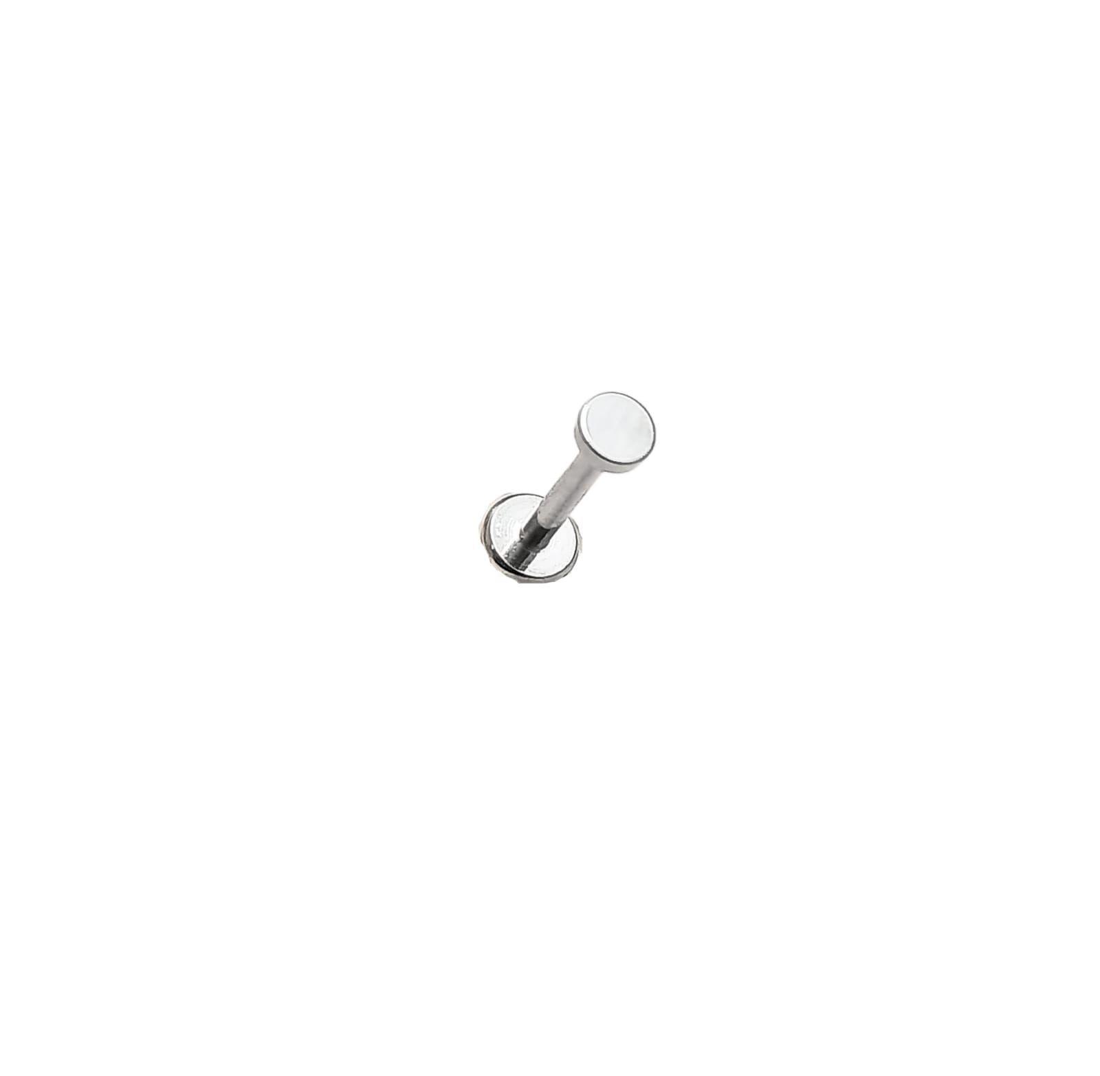 Set Piercing Modelo Fase Lunar Acero Quirúrgico Nostril Labret Luna Punto Luz-2