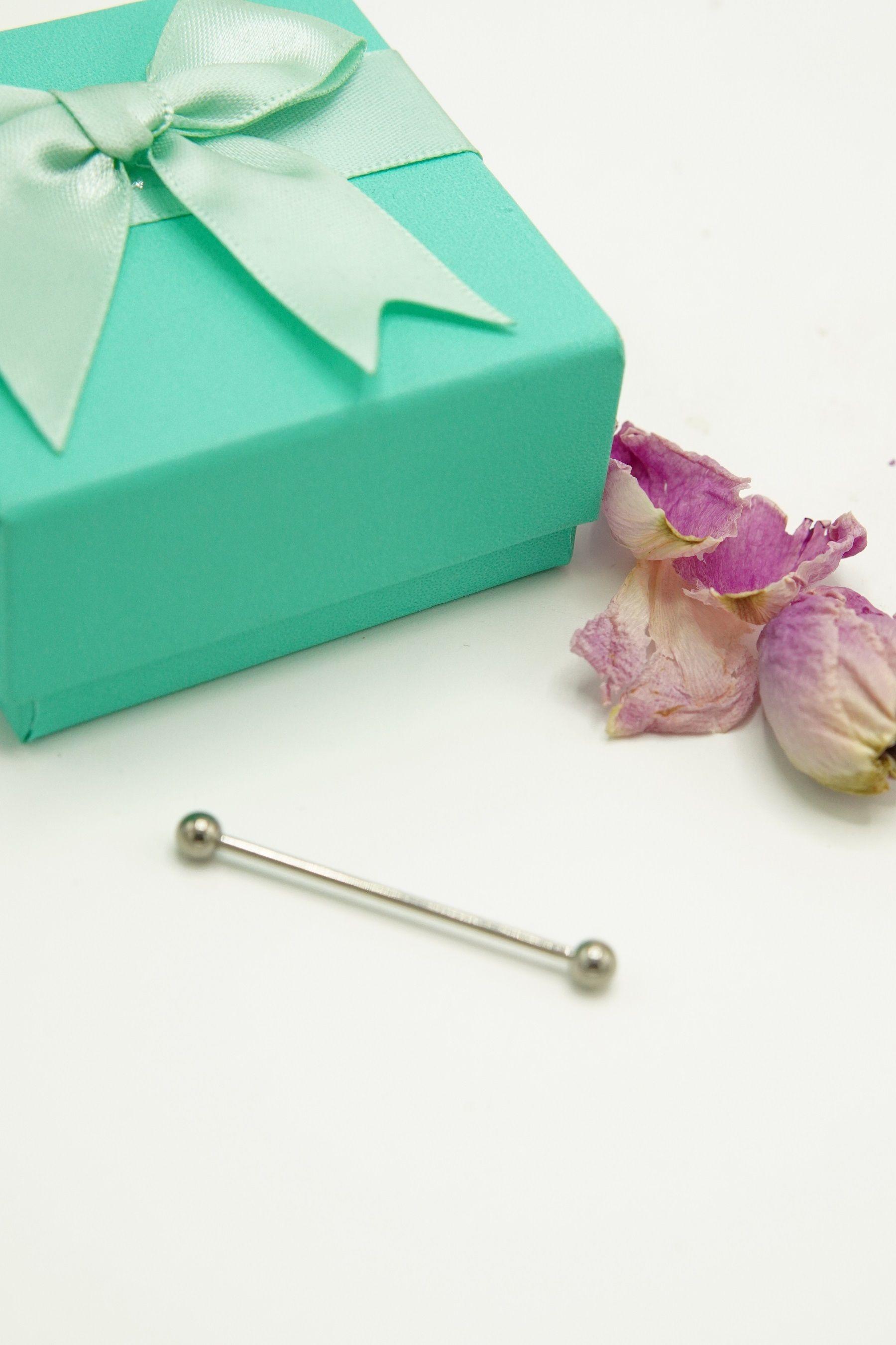 Piercing Industrial Titanio Astm F136 Labret 14g Oreja-3