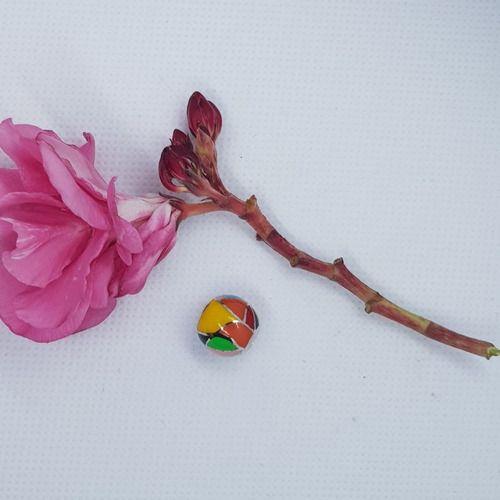 Charm dije abalorio bola Balon de colores 925 color estilo  -1