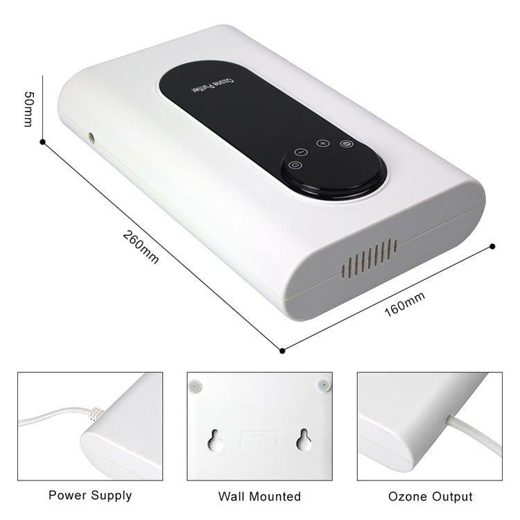 Generador de Ozono e Ionizador doméstico digital -7
