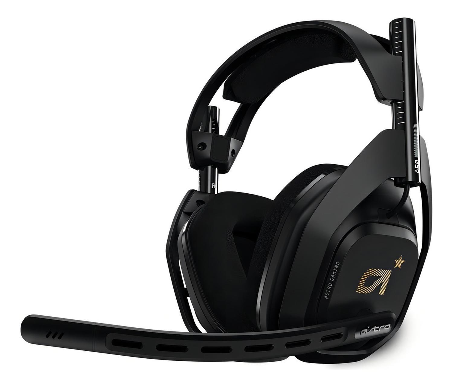 Auriculares Gamer Logitech Astro A50 Negro Y Gold/ Xbox Win-2