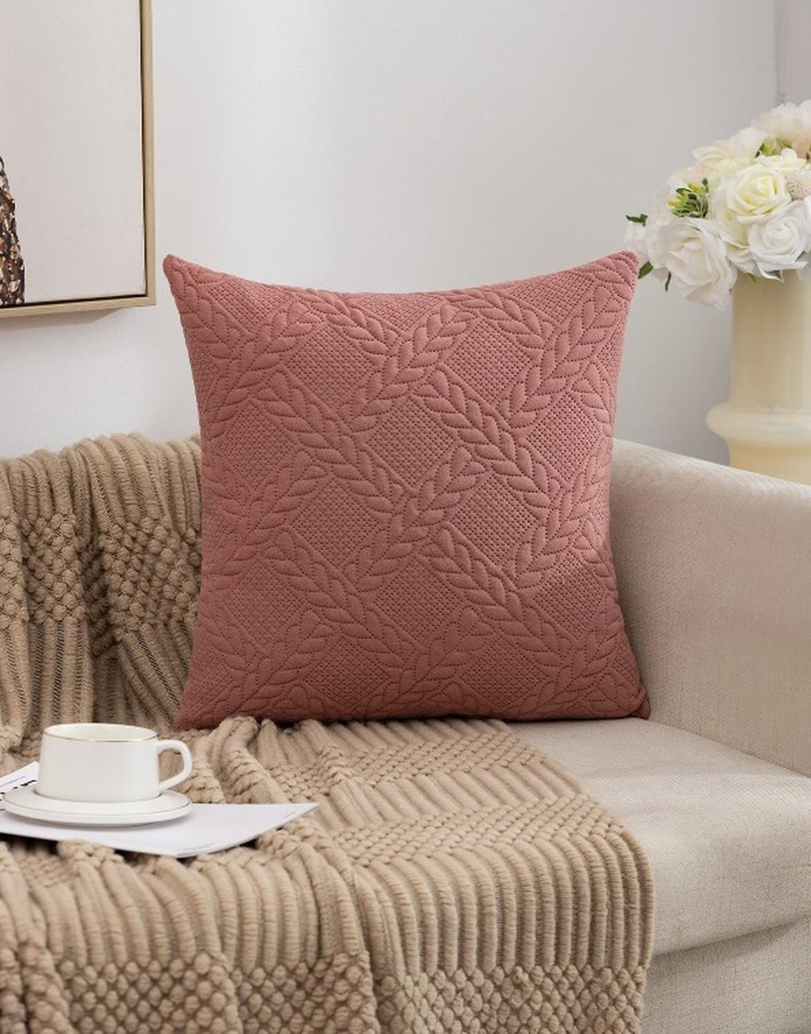 Funda Cojin Decorativa Interior-exterior Plush Flores (45X45)-0