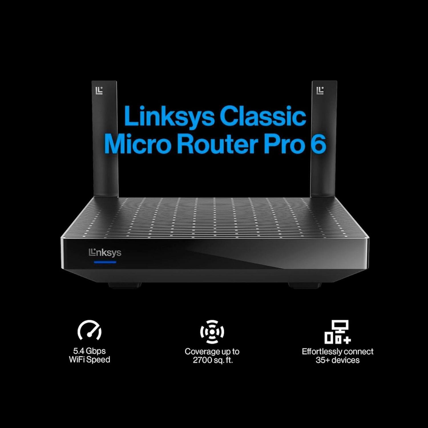 Router Micro Linksys Pro 6 Ax5400 - Dual Band / 5400mbps-2