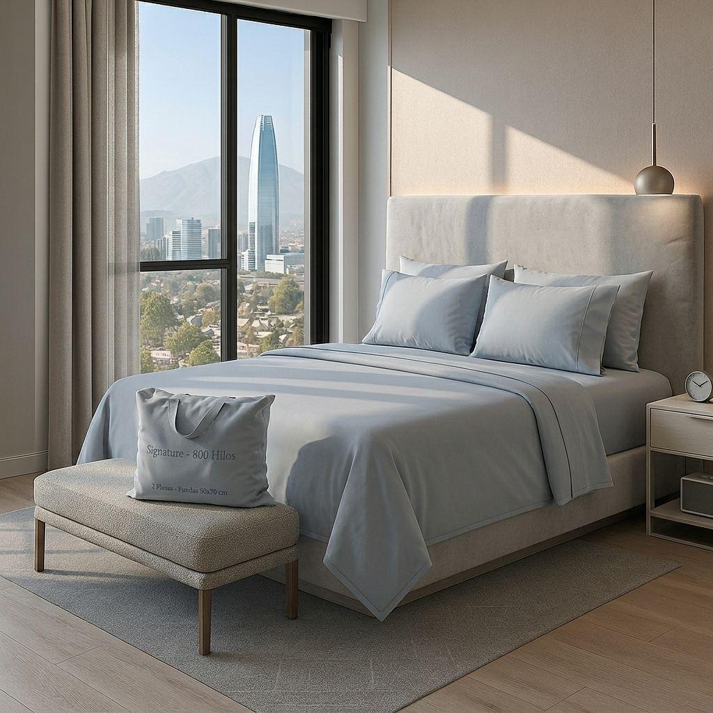 SABANAS 800 HILOS SIGNATURE BURDEO 2 PLAZAS 794-5