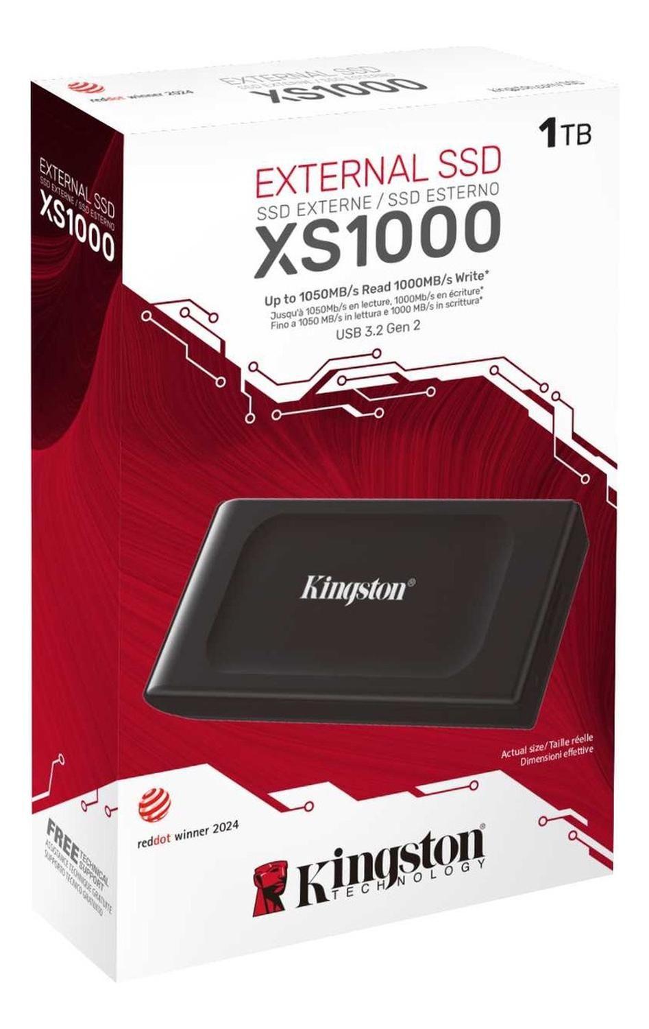 Unidad Estado Solido Kingston Ssd Xs1000 Externo 1tb Usb 3.2-2
