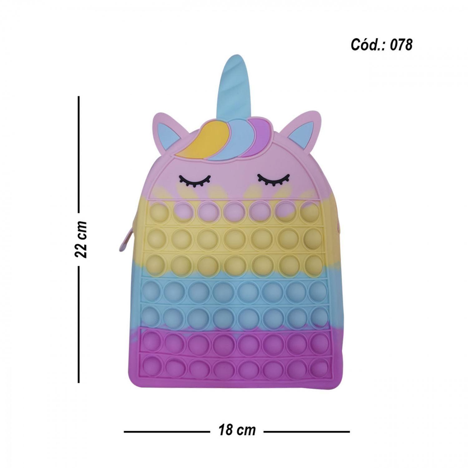 Mochila Pop It Juguete Infantil 22x18cm-1