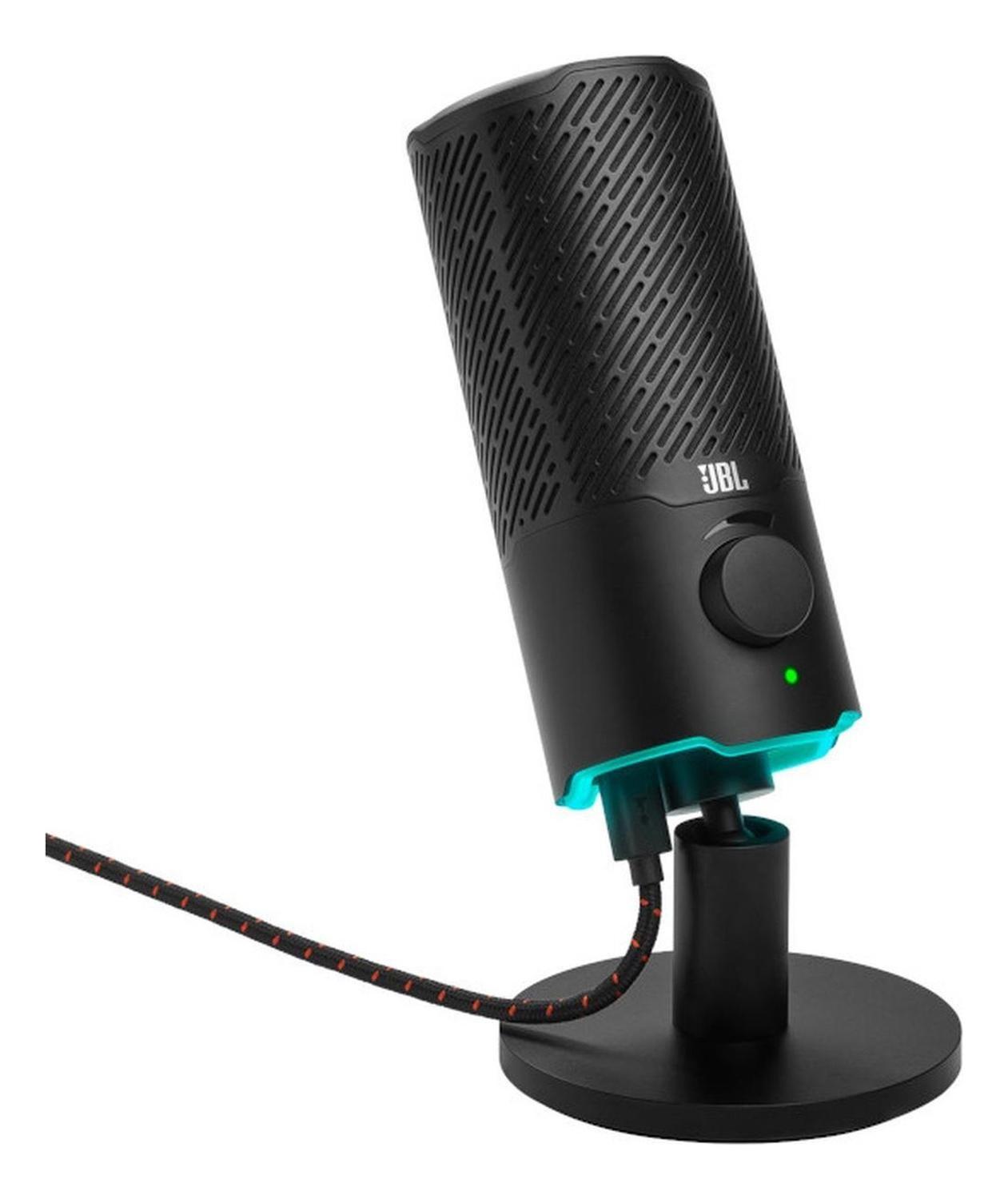 Micrófono Jbl Quantum Stream Condensador Multipatrón Rgb-2