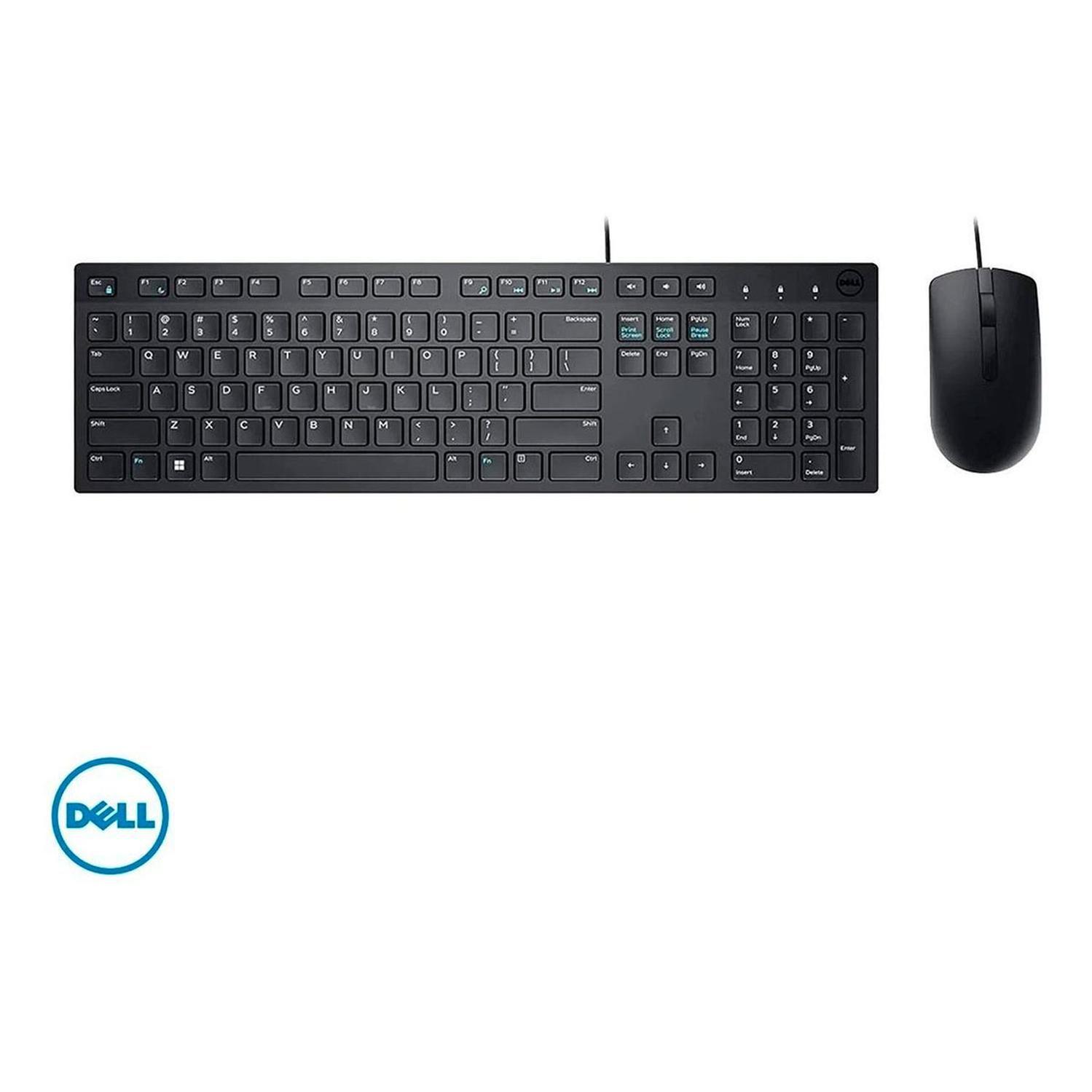 Kit Teclado + Mouse Dell Km300c Alambrico 105 Teclas Español-2