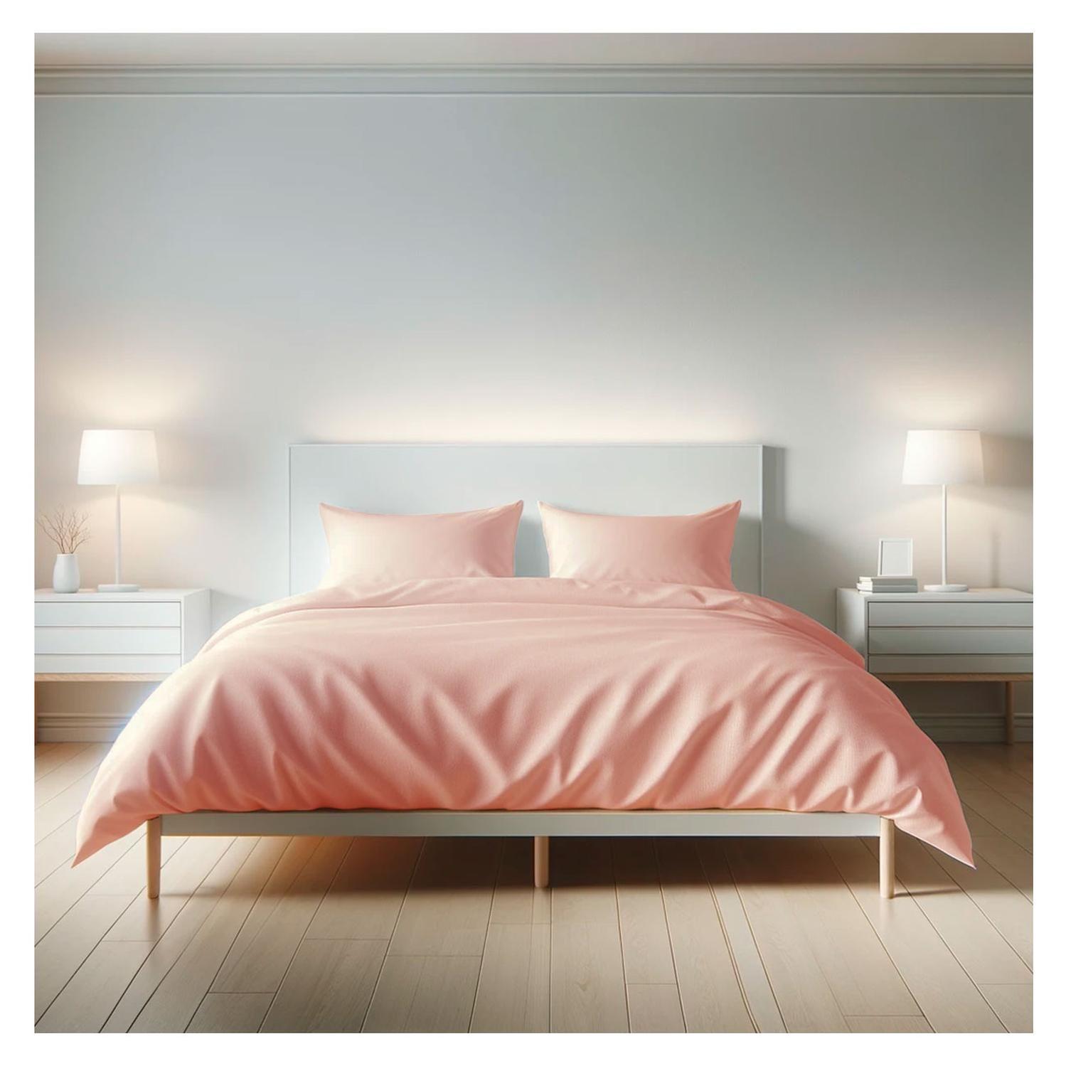 Sábanas 3000 Hilos 1.5 plazas Diseño Americano Palo Rosa-2