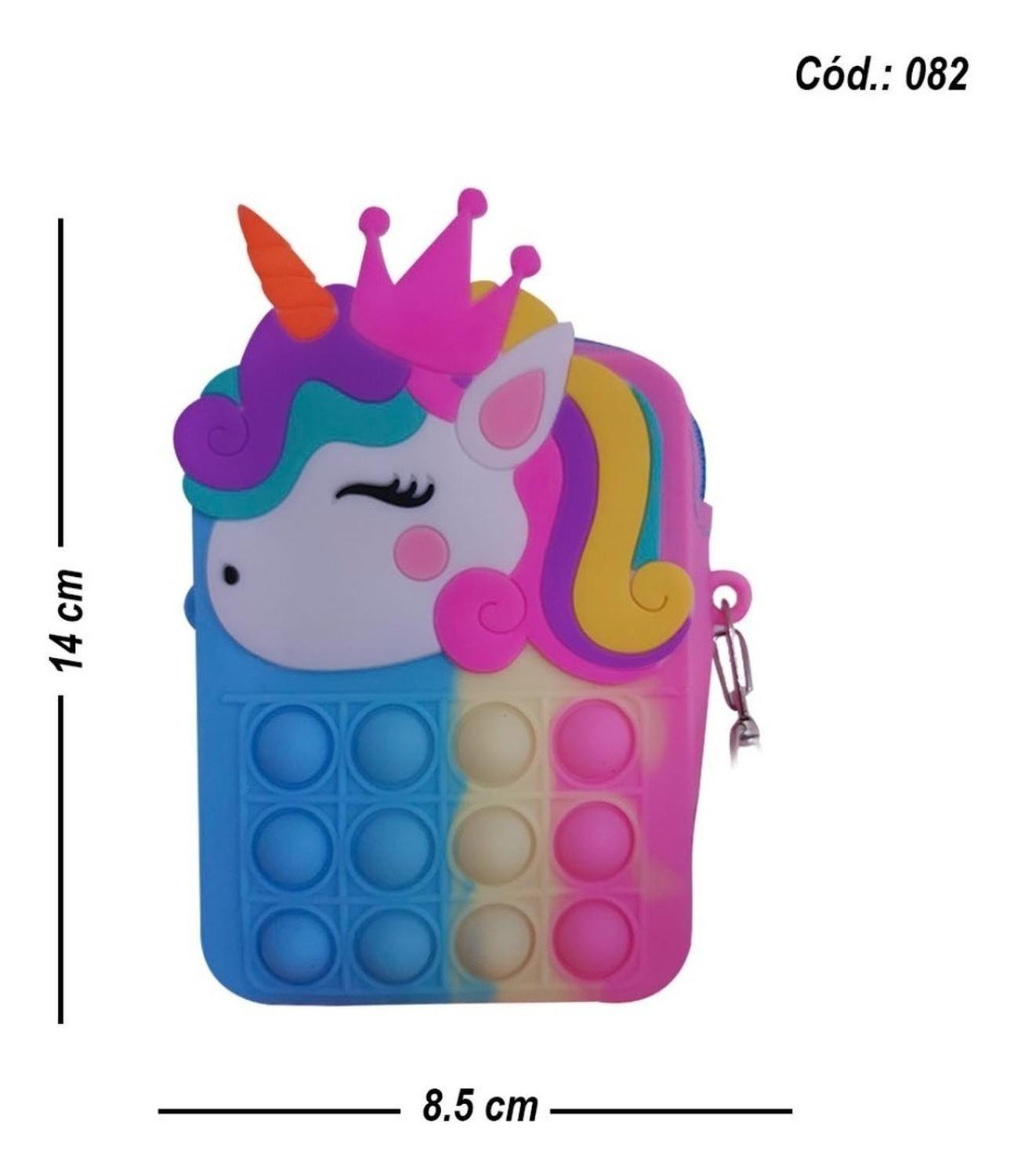 Cartera Pop It Juguete Infantil Colores 14x8.5cm-1