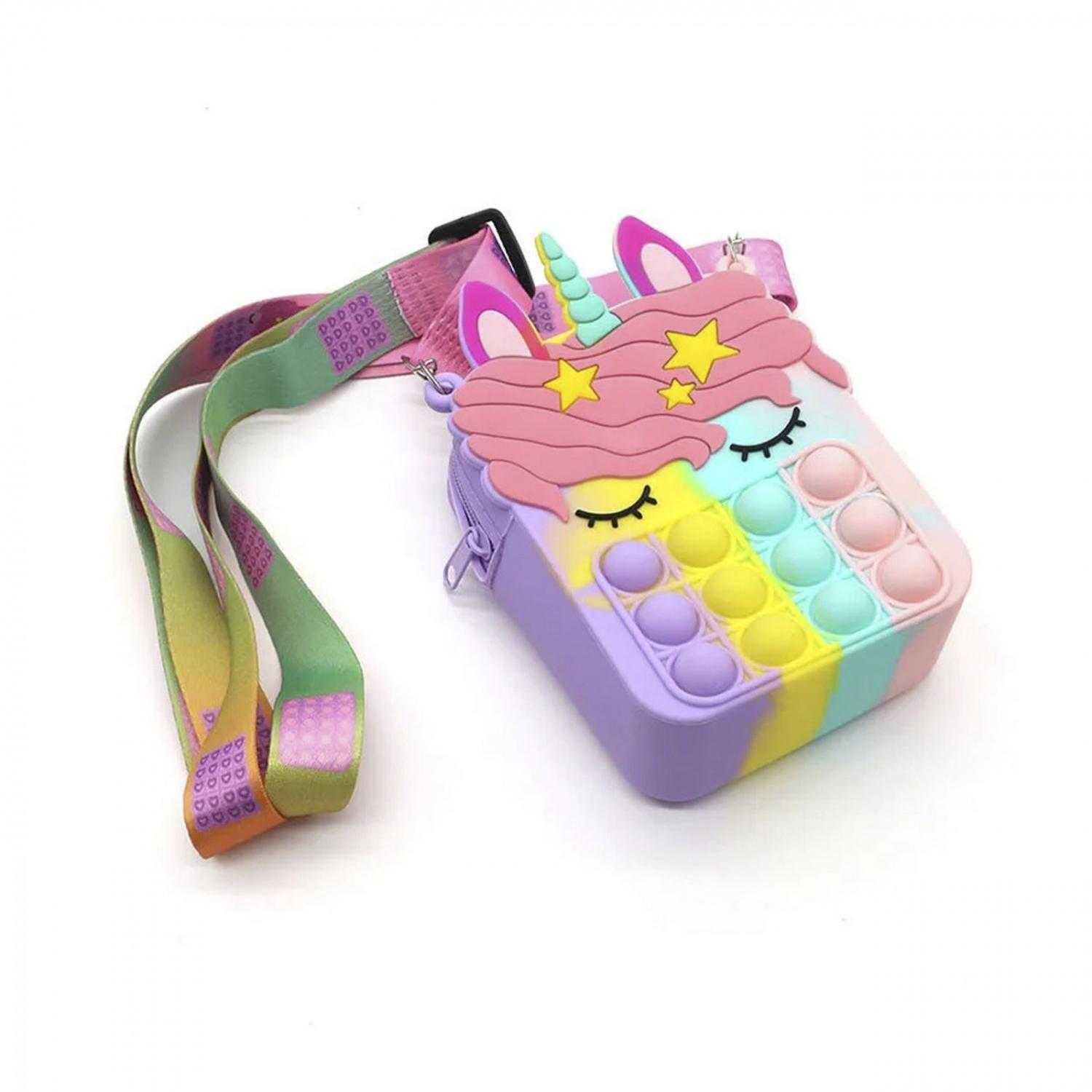 Cartera Pop It Juguete Infantil Colores 14x8.5cm-2