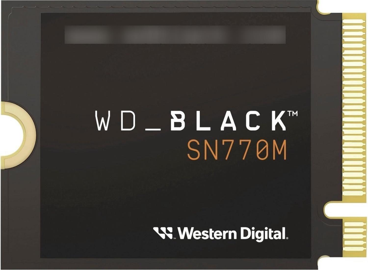 Ssd Western Digital Wd_black Sn770m Nvme 1tb Pci E 4.0 M.2-2