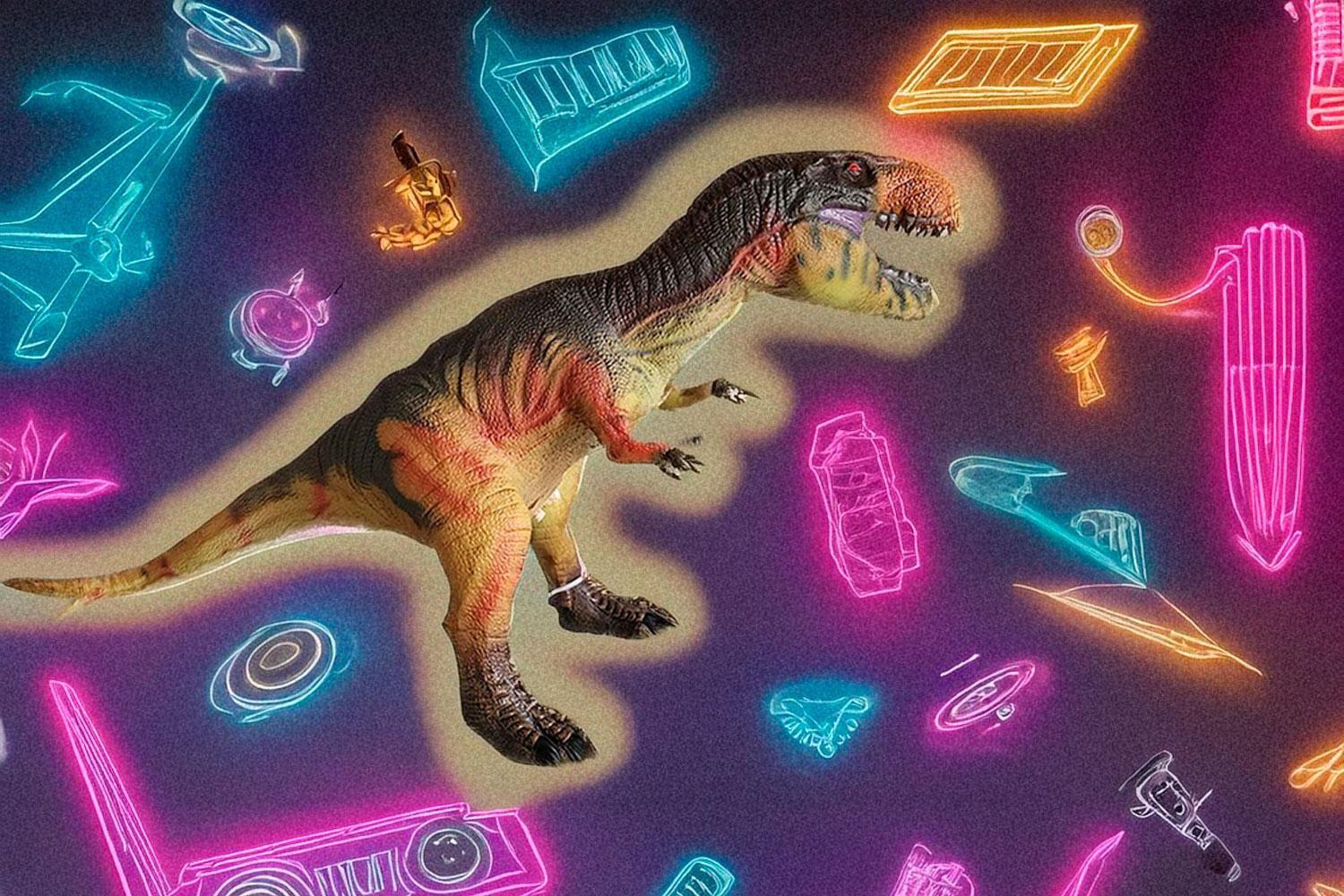 Dinosaurio Tyrannosaurus Rex Gigante - Sonido 65cm-5