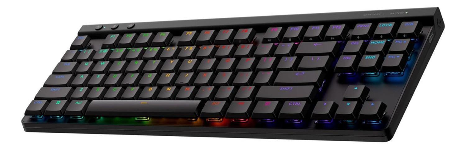 Teclado Logitech G G515 Tkl Lightspeed/ Gamer Neg Rgb Inglés-0