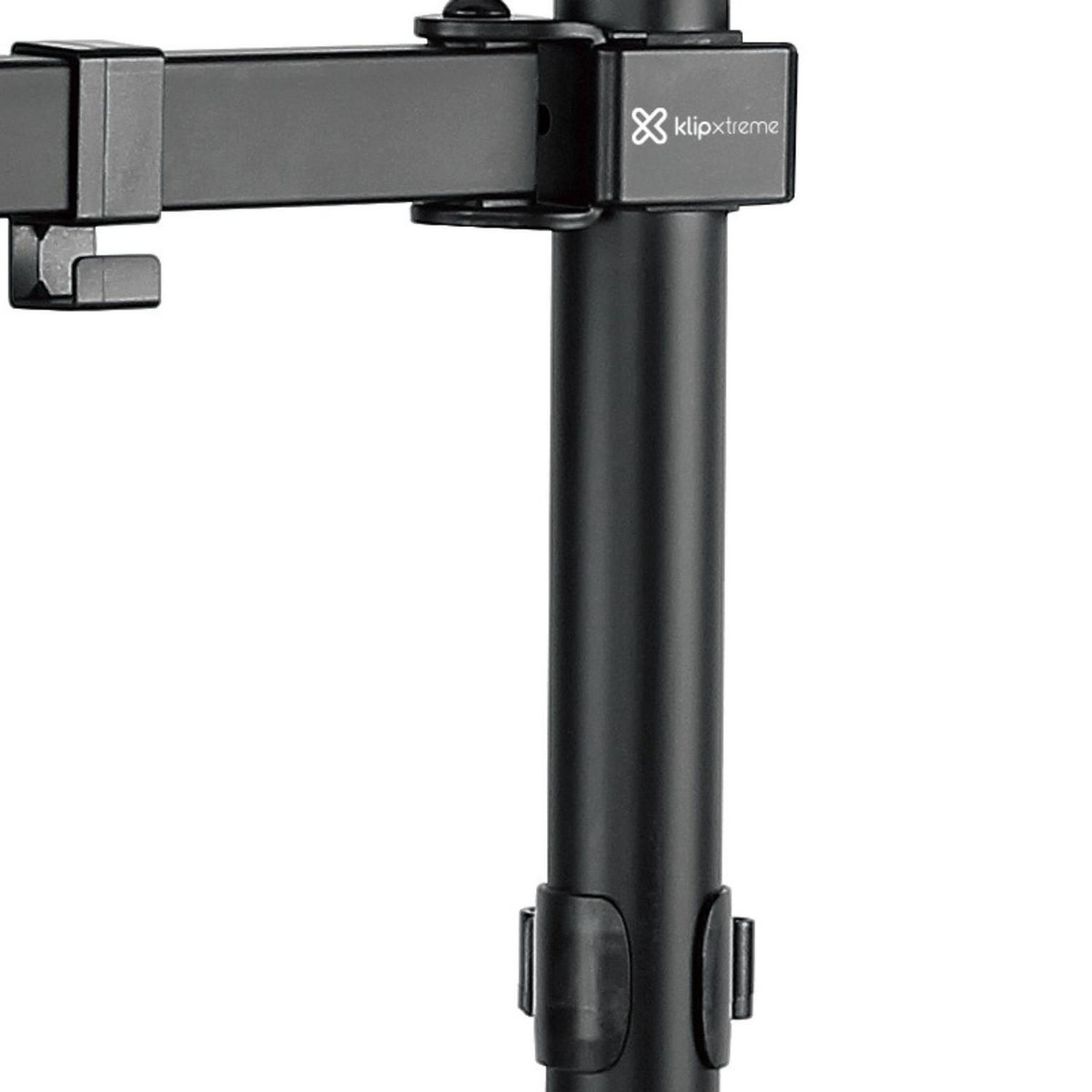 Soporte p/1 Monitor 13 a 27' c/Prensa KlipXtreme KPM-300-2