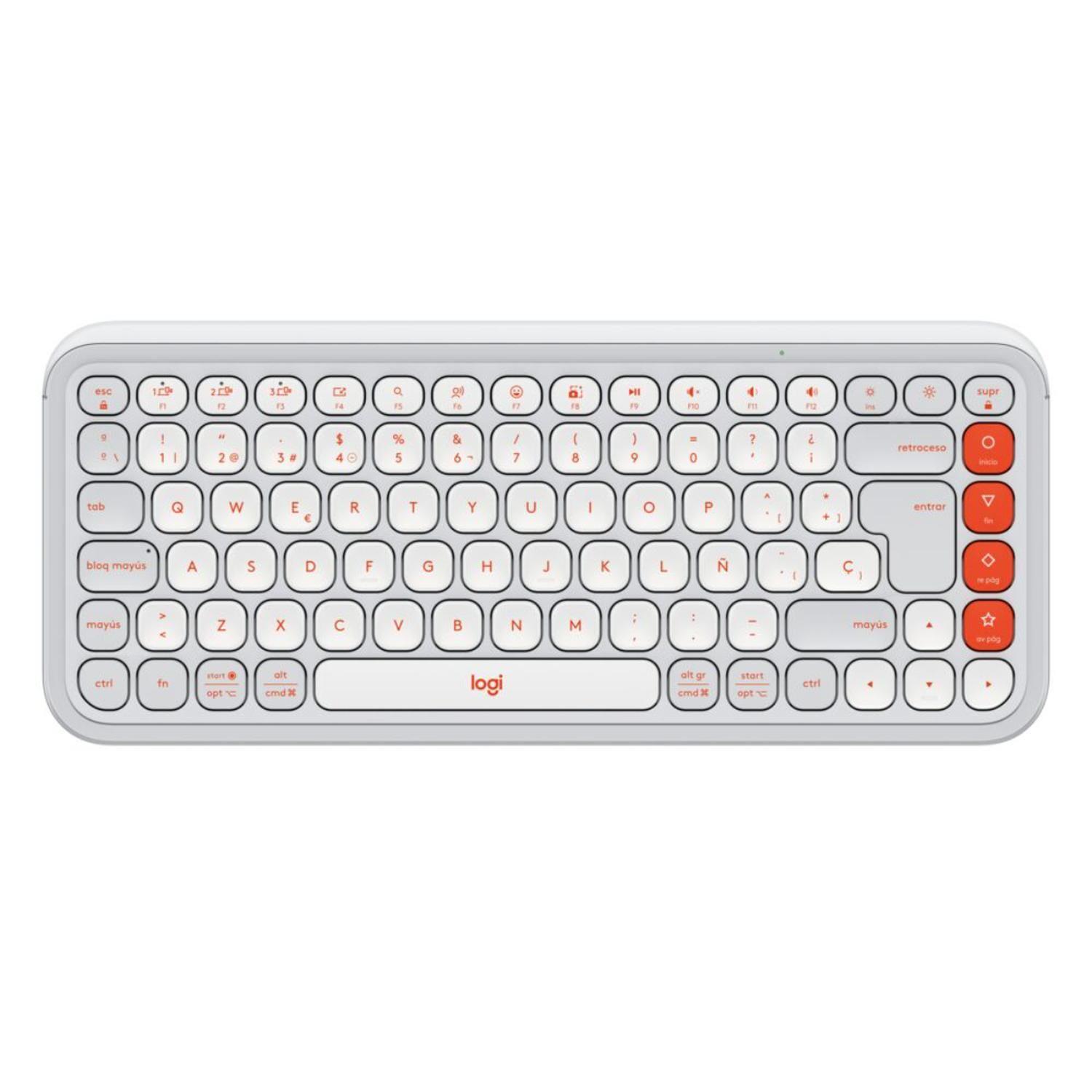 Combo inalambrico POP Icon Blanco Español-3