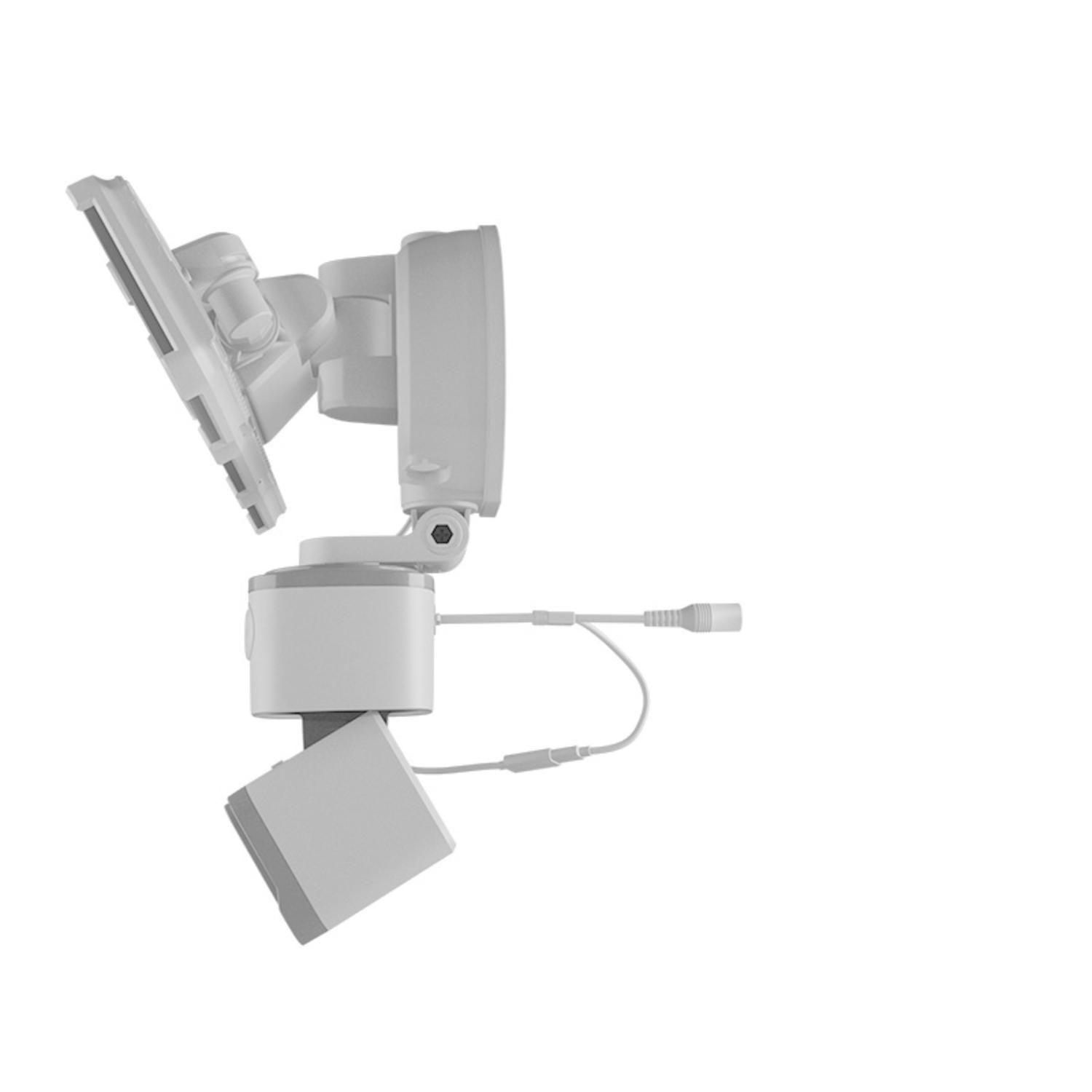 Cámara Wi-Fi exterior Nexxt PTZ Doble lente + cámara fija + Focos-4