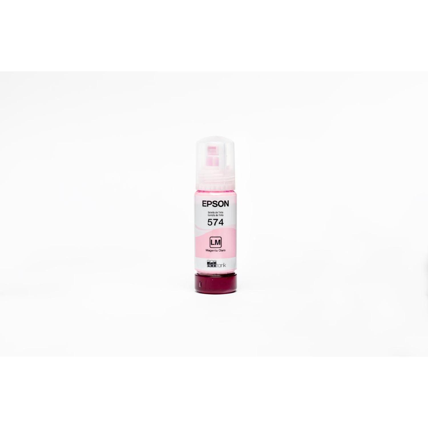 Botella De Tinta Epson T574 Magenta Light-3