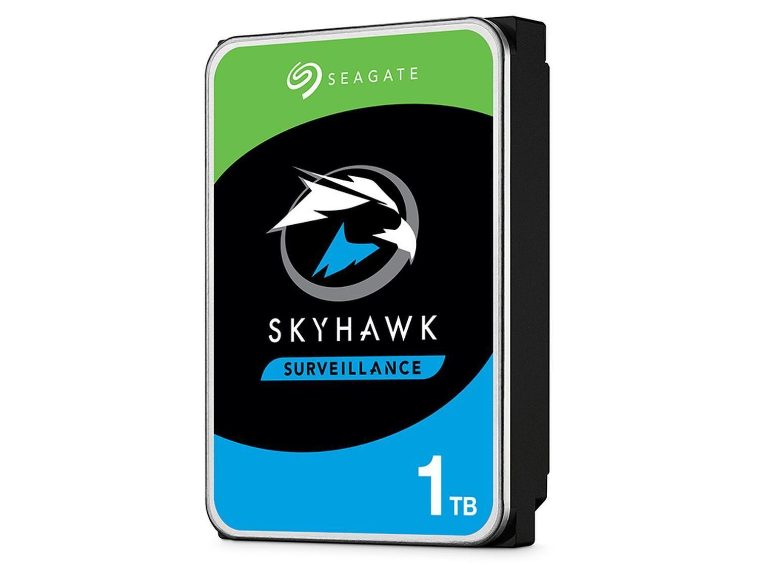 DES-Disco Duro Interno Seagate 1TB SkyHawk 3.5" 5900RPM Sata3 Seguridad NVR/DVR verde claro-1