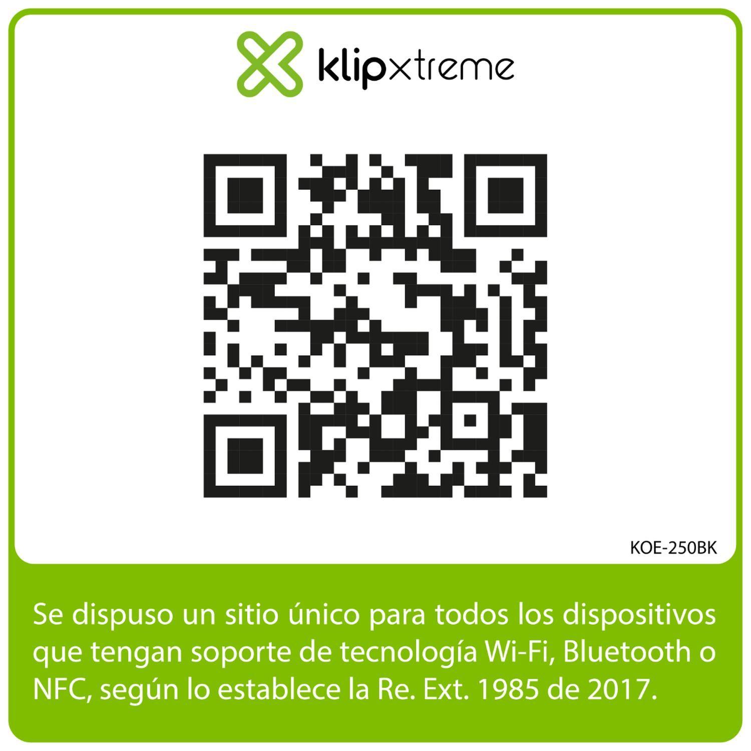 Klip Xtreme Audifonos TWS Open Ear Openbuds KOE-250BK-6