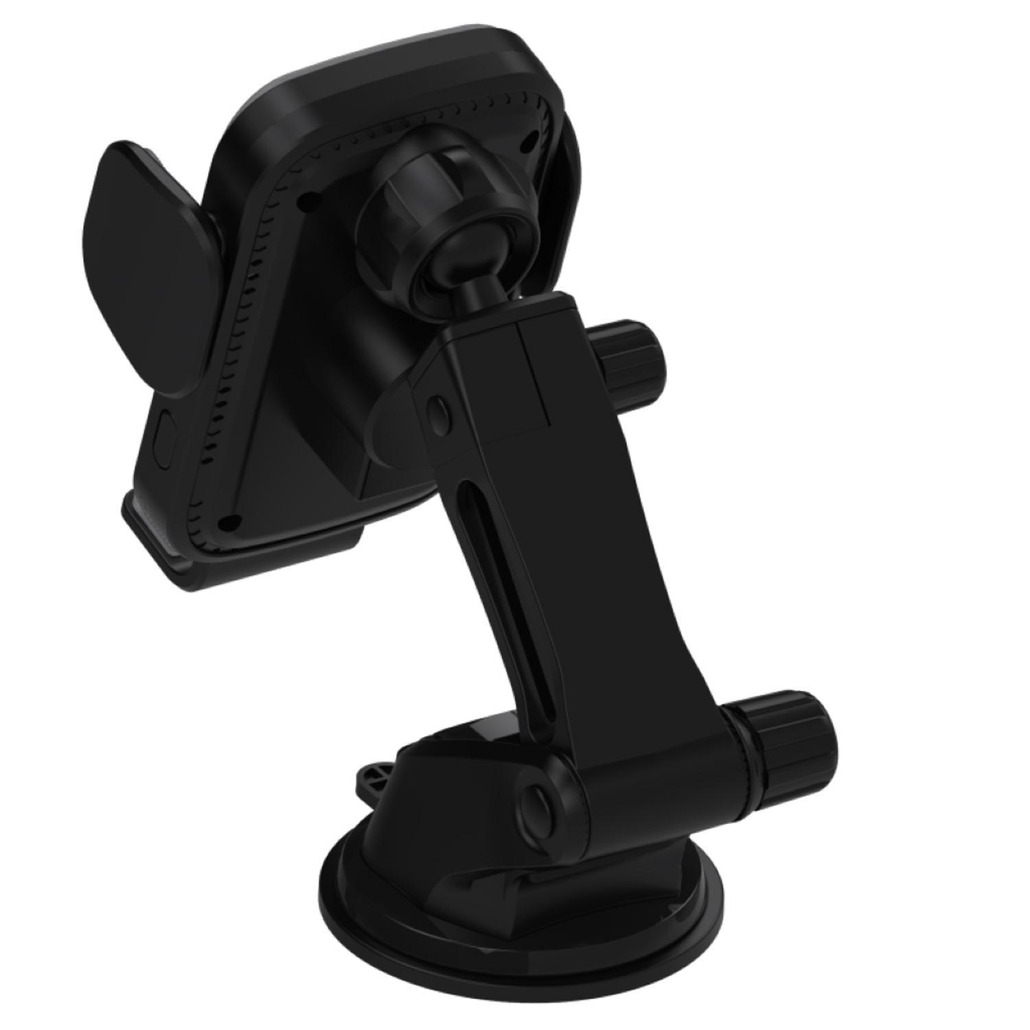 Soporte para Auto Klip Xtreme con Carga Inalambrica Negro-3