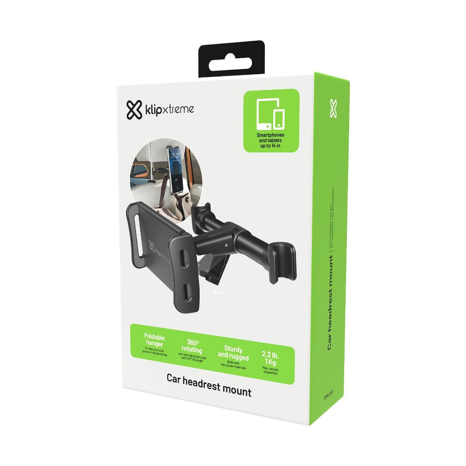 KX Smartphone y mesas Soporte para coche Asiento trasero con colgador-4