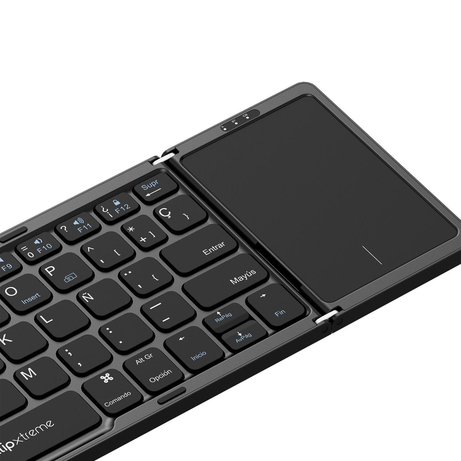 Klipxtreme Combo plegable KCK-650S-BK Bluetooth español - Trackpad intregrado-2