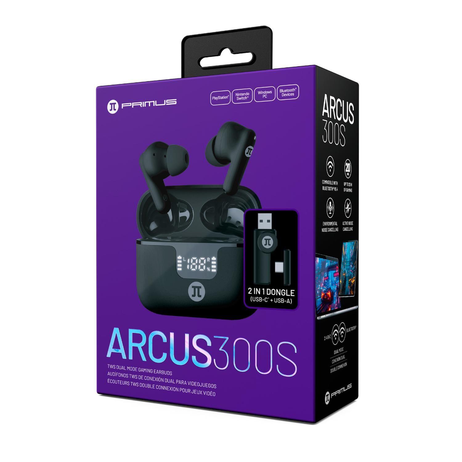 PGLC TWS Gaming earbuds ARCUS300S PWH-300 BK 2.4GHz Dongle-4