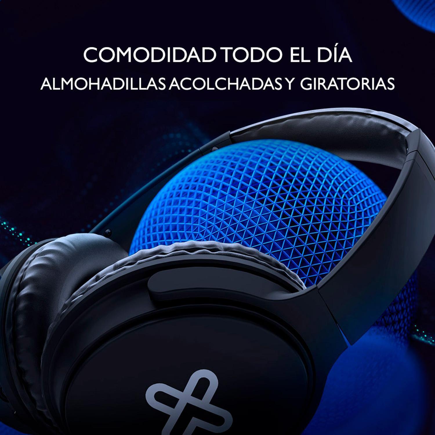 Audifono BT cancelacion de ruido 7 hrs Klip Xtreme KNH-050 blanco-2