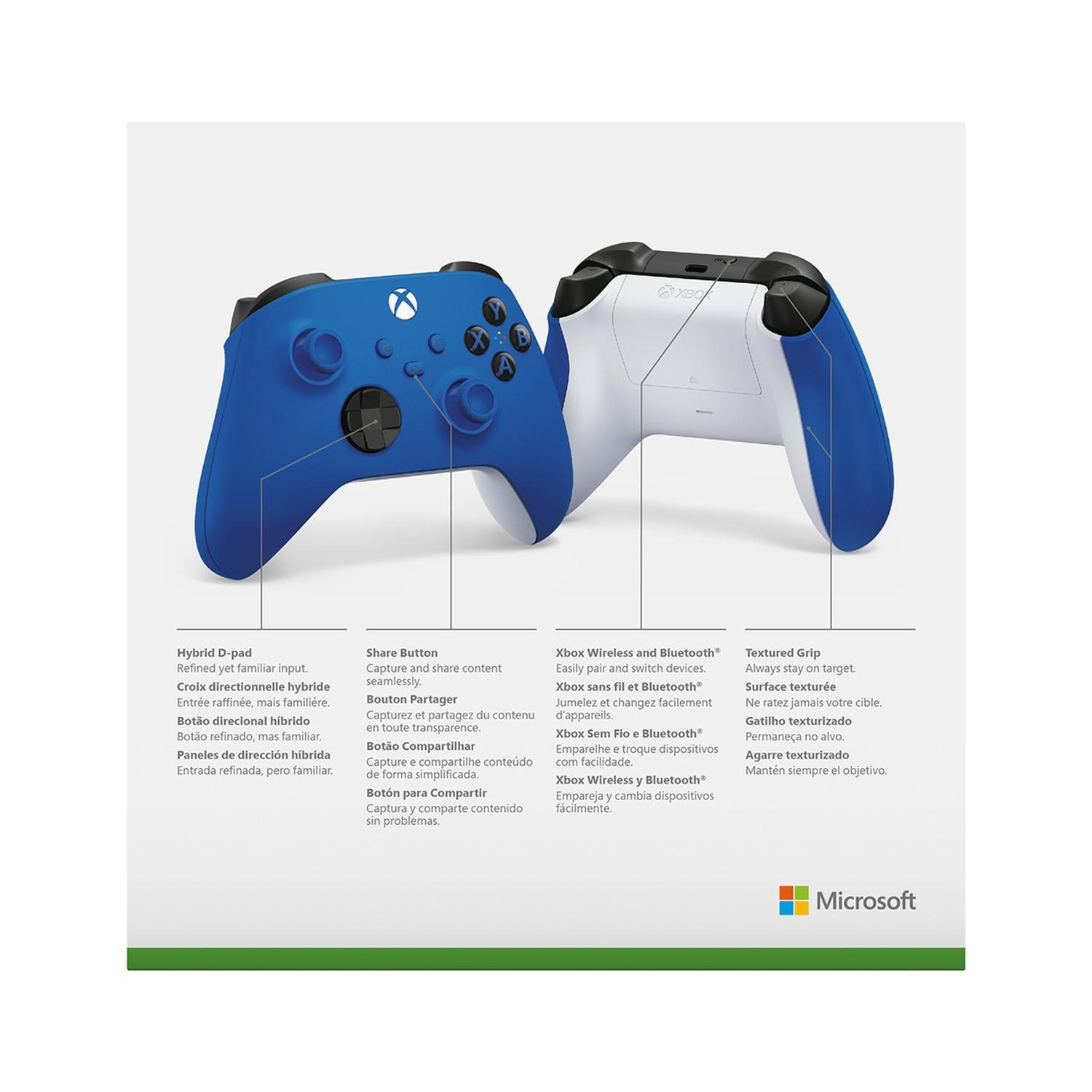 Xbox Control inalambrico Azul-4