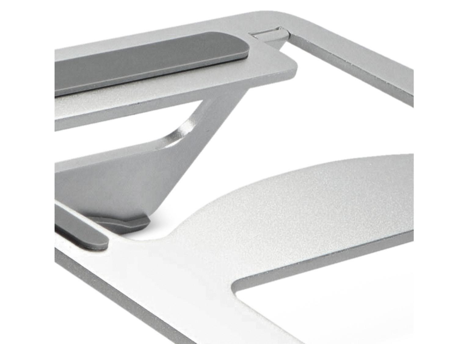 Base p/Ntbk 15,6' Aluminio Portatil KlipXtreme KAS-001 Plata-2
