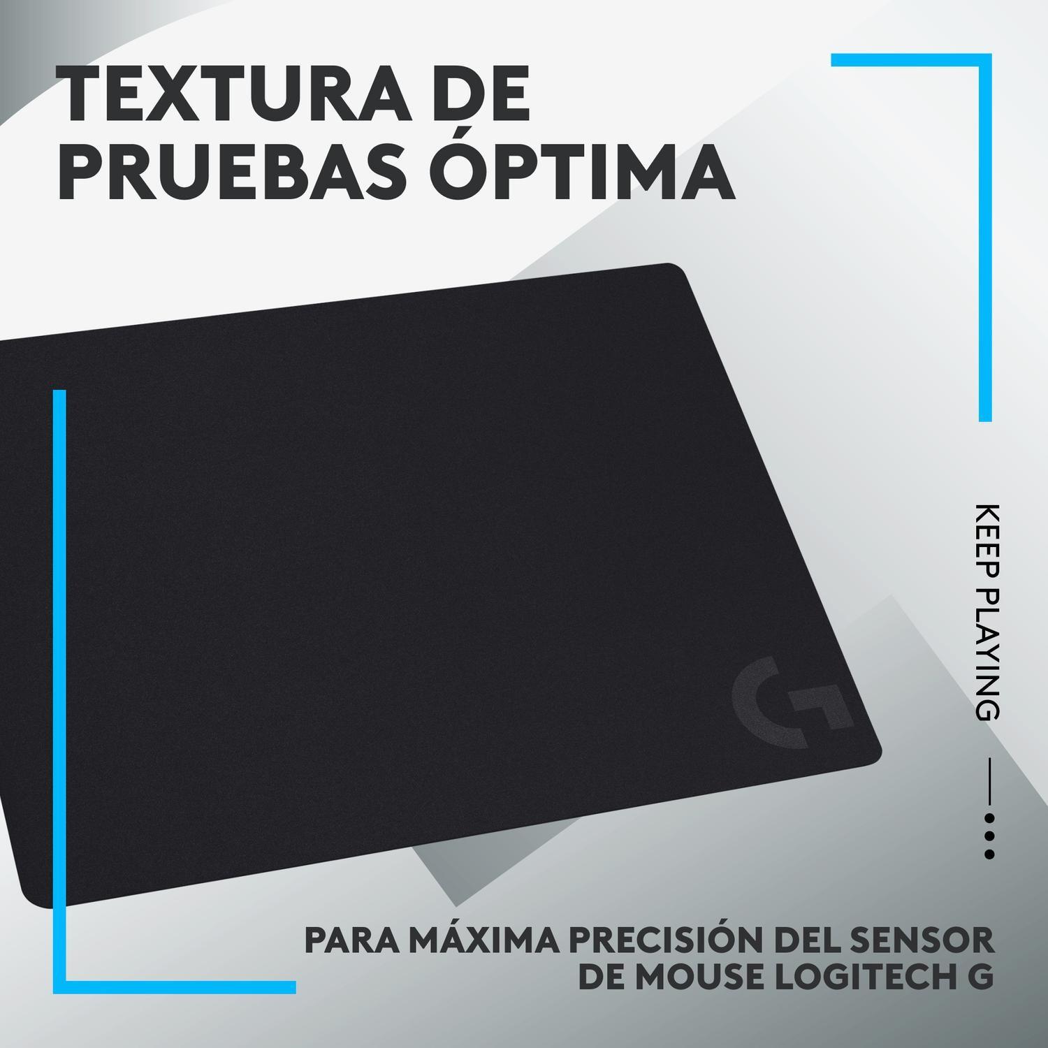 Logitech G G240 Cloth Gaming Mouse Pad, Optimized for Gaming Sensors, Moderate Surface Friction, Non-3