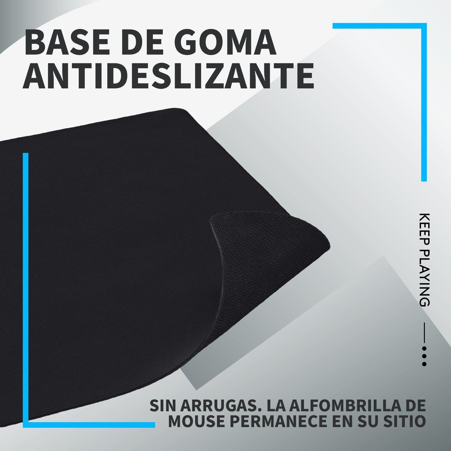 Logitech G G240 Cloth Gaming Mouse Pad, Optimized for Gaming Sensors, Moderate Surface Friction, Non-4