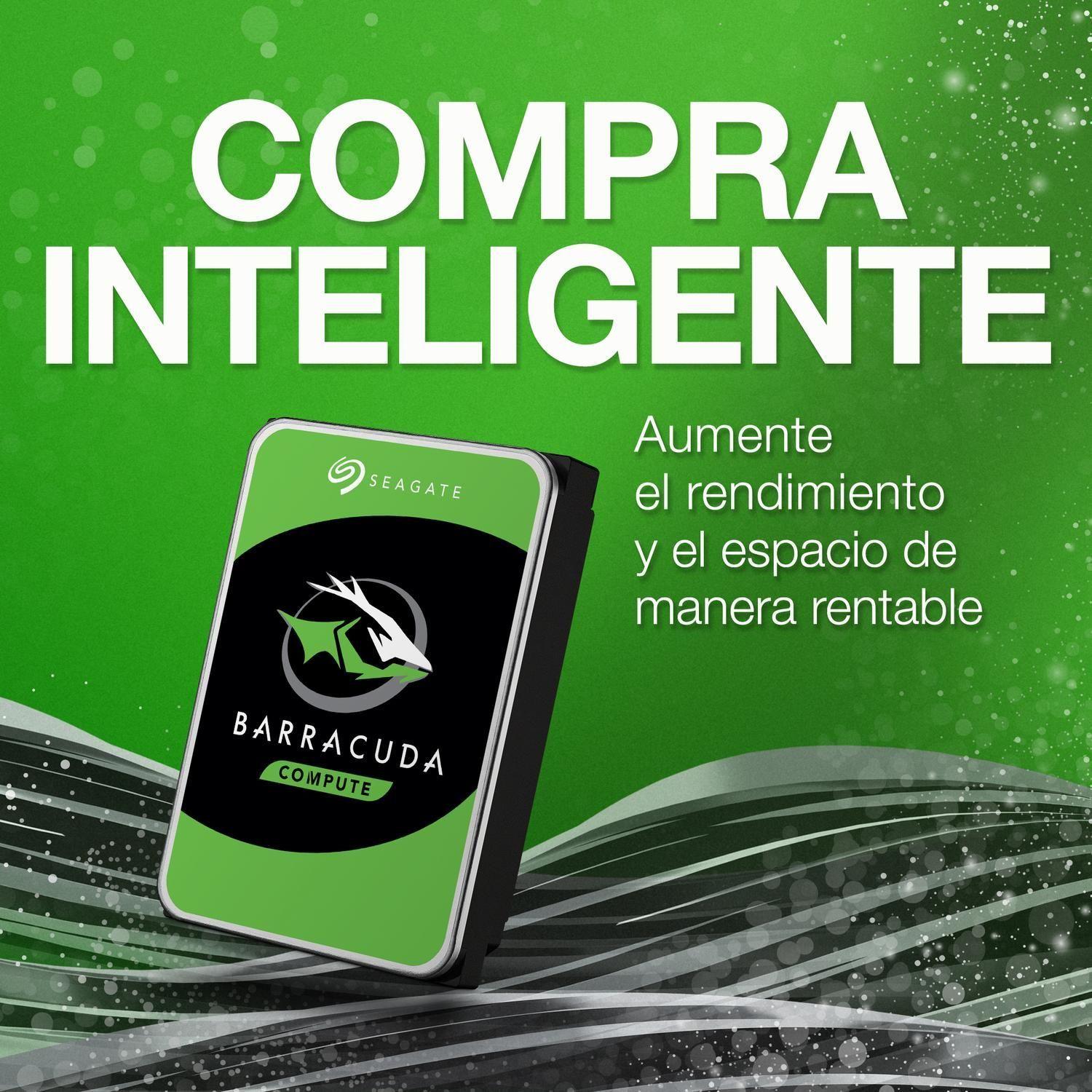 Disco Duro Interno Seagate 1TB Barracuda 3.5" 7200RPM Sata3 64MB verde claro-7