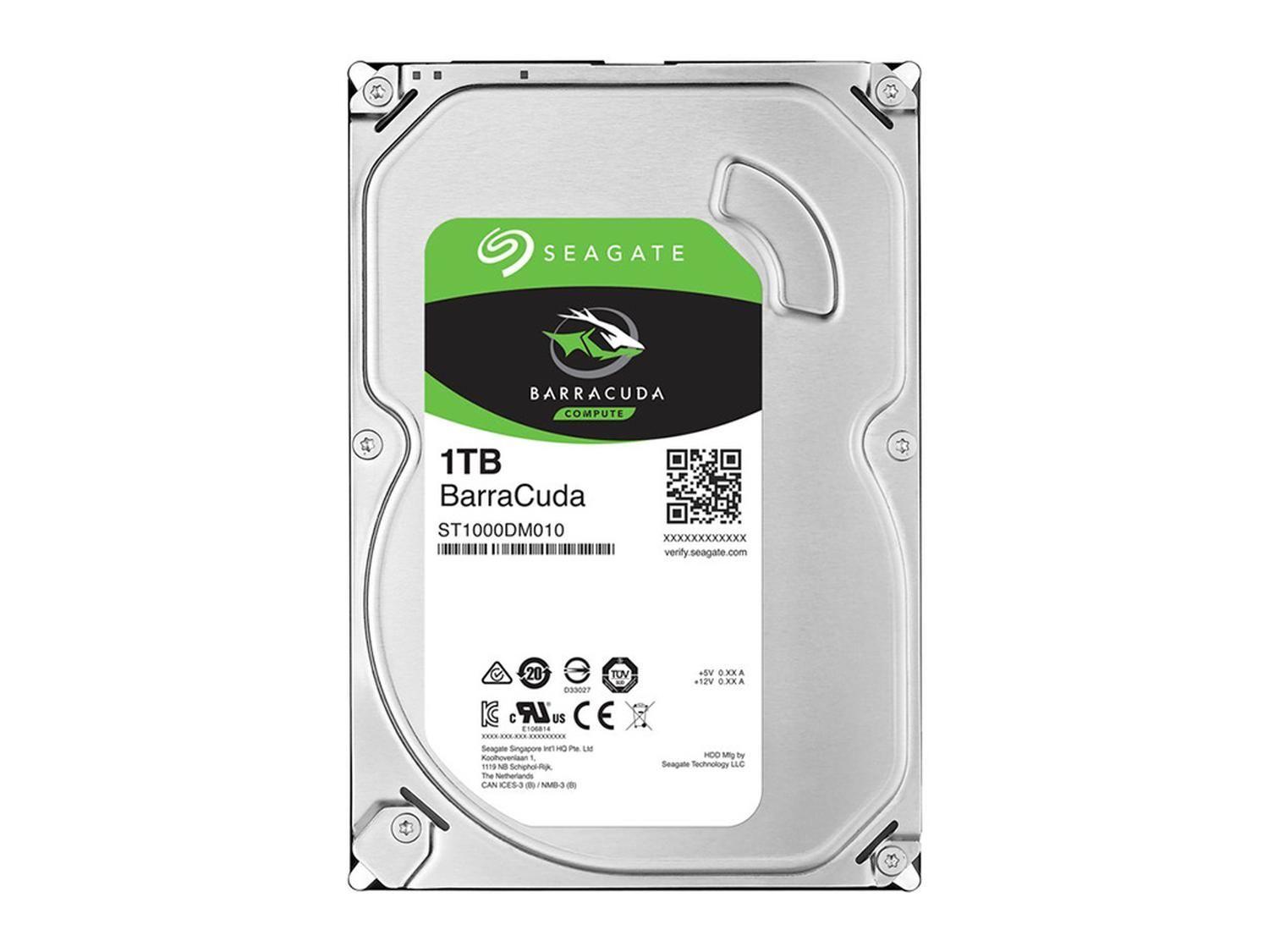 Disco Duro Interno Seagate 1TB Barracuda 3.5" 7200RPM Sata3 64MB verde claro-1