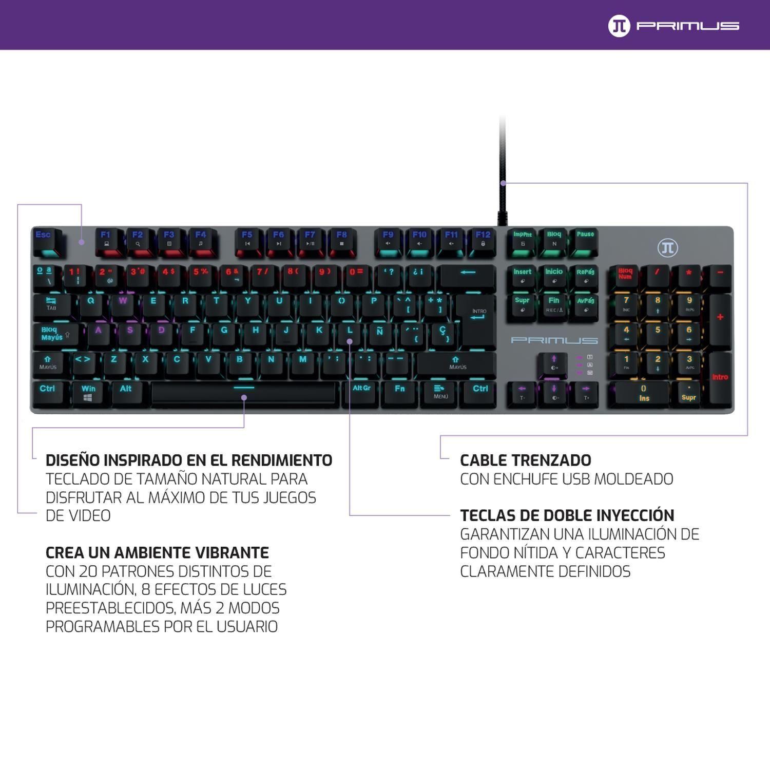 Teclado Primus Kybd Ballista 90T-1