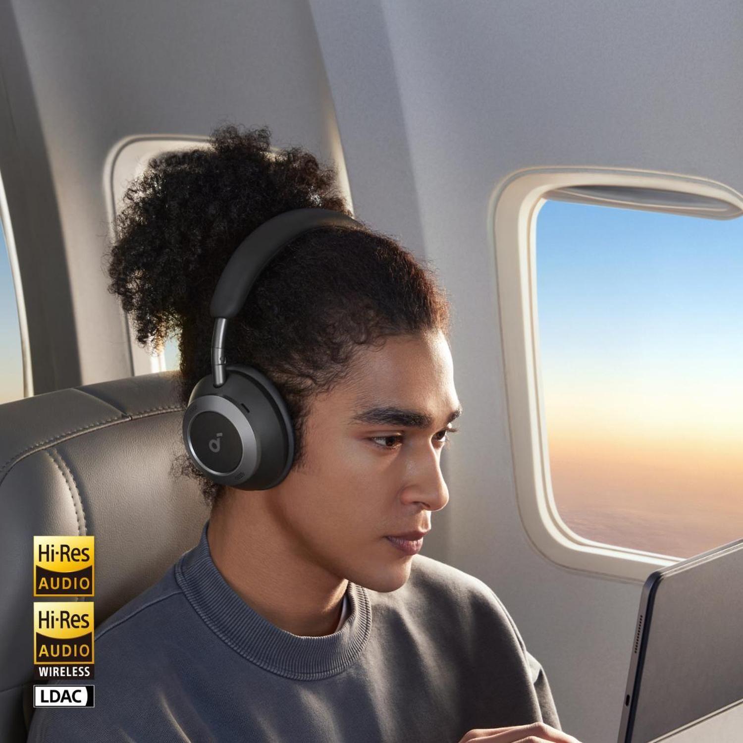 Audifono BT Soundcore Space One Pro Negra-6