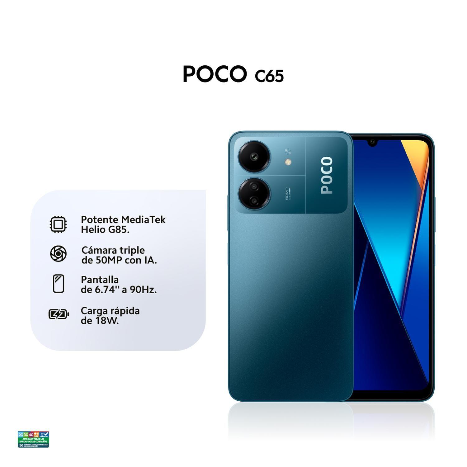 Celular POCO C65 Blue 8GB RAM 256GB ROM-9