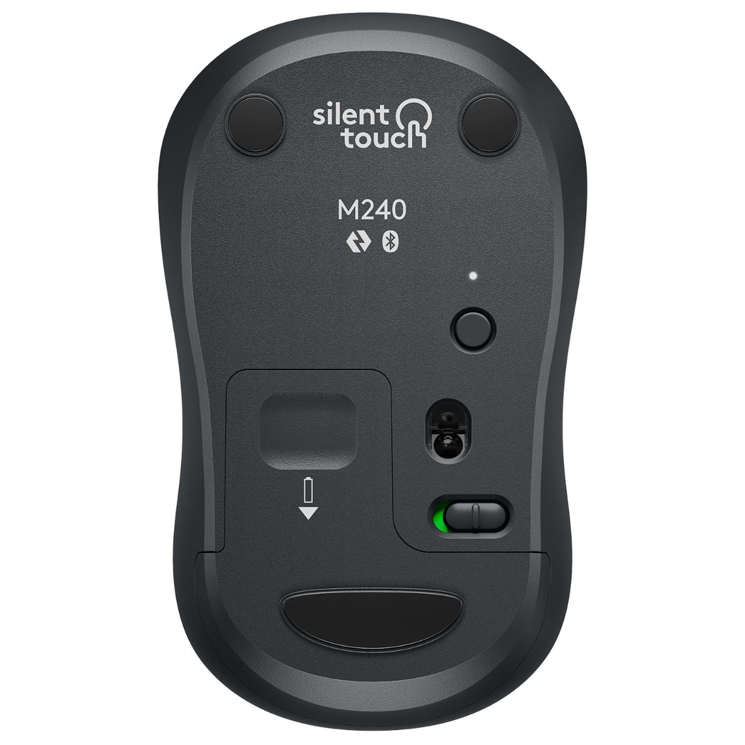 Mouse Bluetooth Logitech M240 Silent Grafito-3